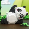 Wholesale of Yugao P1140-43 Panda building Block toys, children's building models, educational and educational gifts Specification image